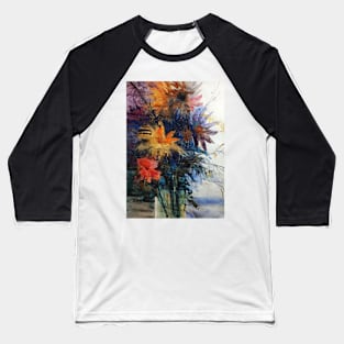 #floralexpression watercolor07 Baseball T-Shirt